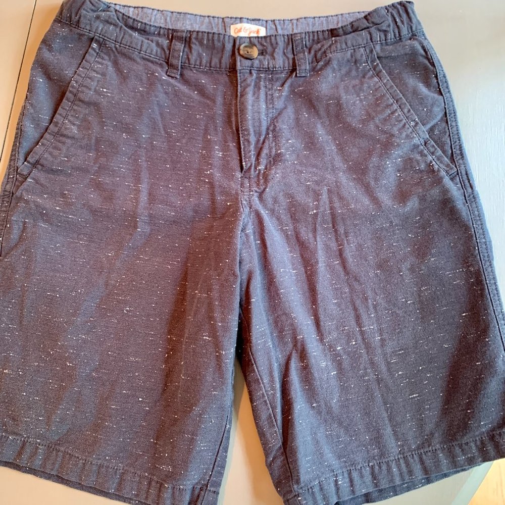 Cat and Jack Shorts - Size 16 Youth Boys -  Blue with small white threads